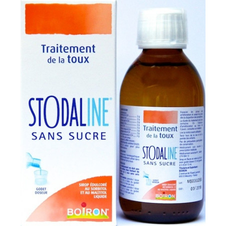 STODALINE SYRUP WITHOUT SUGAR 200 ML