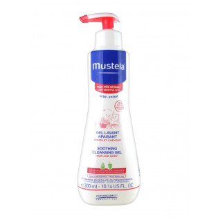 MUSTELA SOOTHING BODY AND HAIR WASH FOR VERY SENSITIVE SKIN 300ML