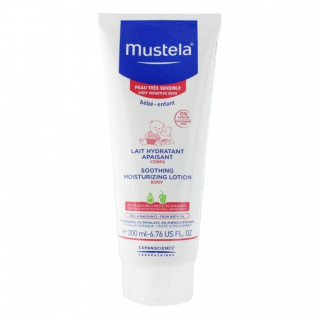 MUSTELA SOOTHING MOISTURIZING MILK FOR VERY SENSITIVE SKIN 200ML