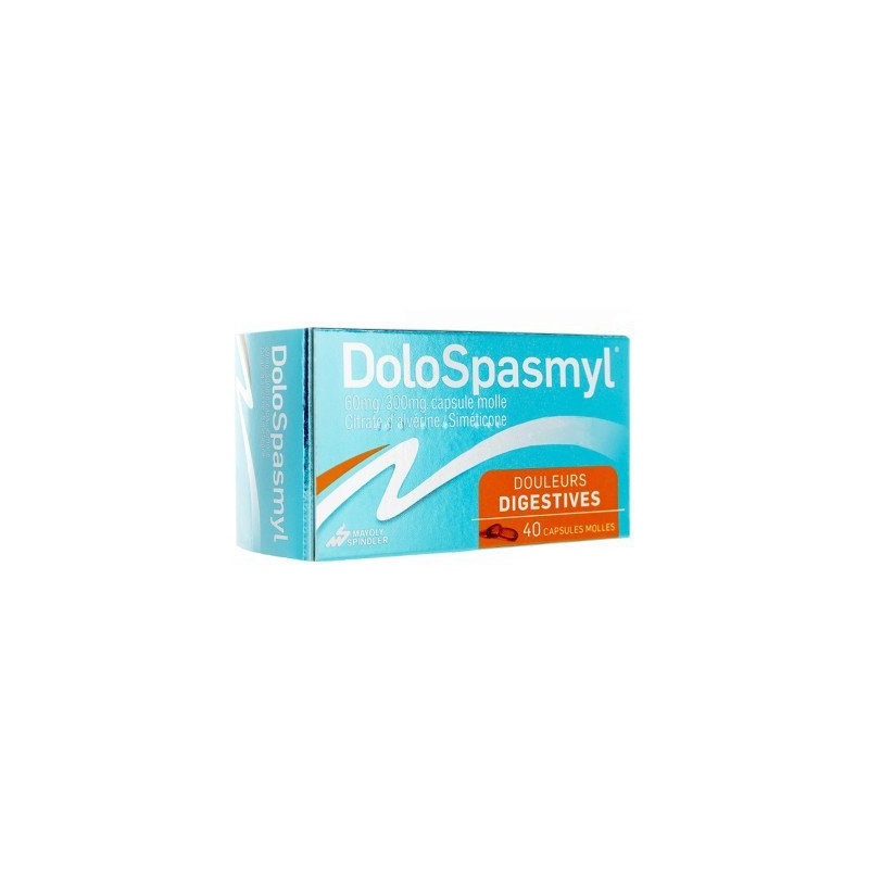 DOLOSPASMYL DOULEURS DIGESTIVES 40 CAPSULES MOLLES DOLOSPASMYL DOULEURS DIGESTIVES 40 CAPSULES MOLLES