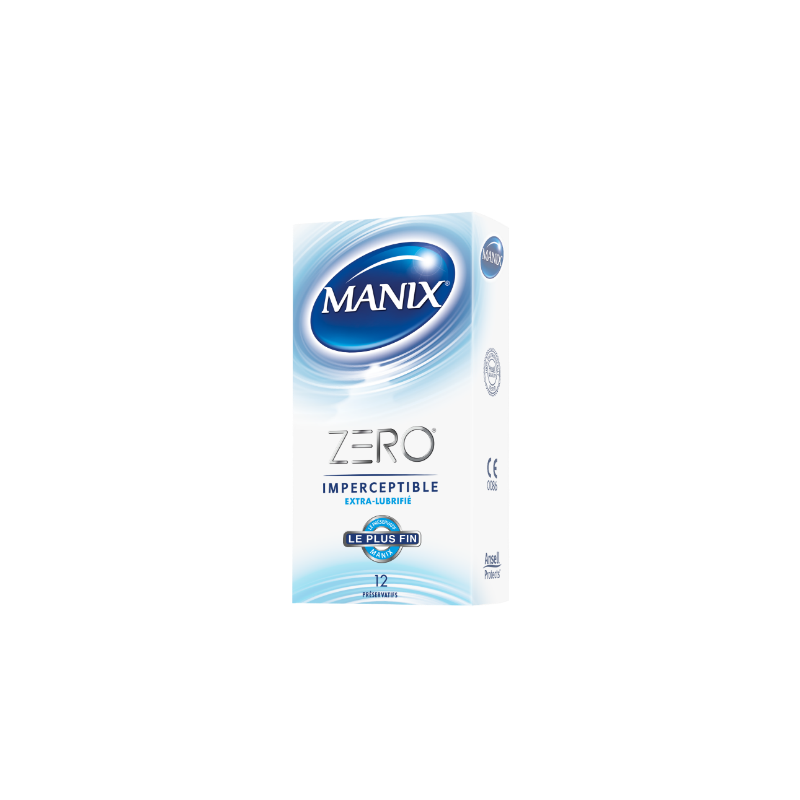 Manix Infini Sensitivité Extrême Boîte de 10 préservatifs Manix Infini Sensitivité Extrême Boîte de 10 préservatifs