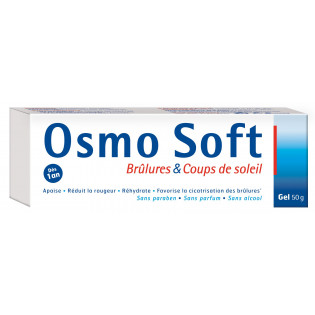 OSMO SOFT BRULURES ET COUPS DE SOLEIL GEL 50G