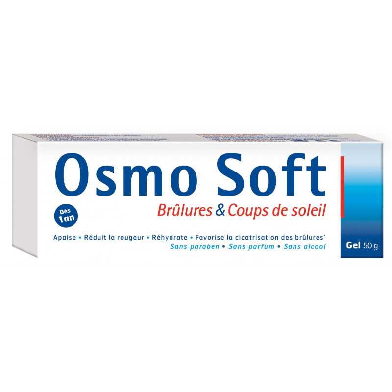 OSMOSOFT BRULURES ET COUPS DE SOLEIL GEL 50G