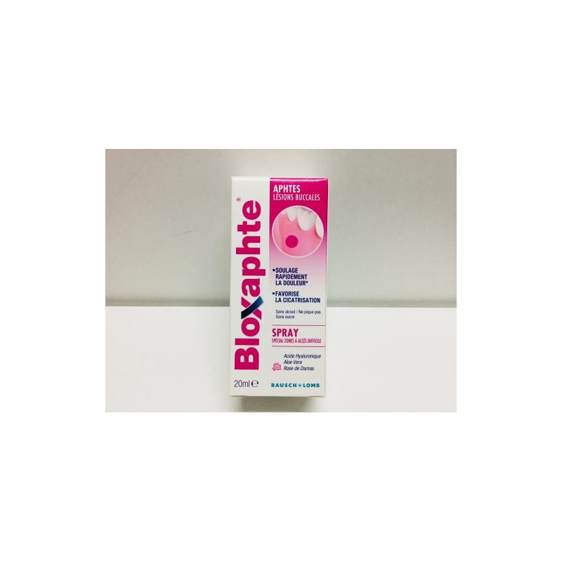 Chauvin Bausch & Lomb BloXaphte Spray Adulte 15ML Chauvin Bausch & Lomb BloXaphte Spray Adulte 15ML