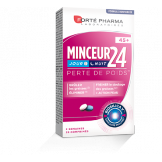 FORTE PHARMA MINCEUR 24 JOUR NUIT 45+ 2 SEMAINES 28 COMPRIMES