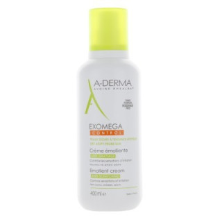 ADERMA EXOMEGA Crème Emolliente Visage & Corps Flacon pompe 400ml