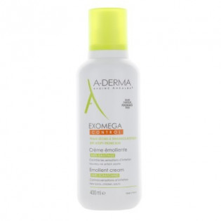 ADERMA EXOMEGA Emollient Cream Face & Body Pump Bottle 400ml