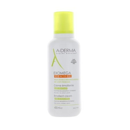 ADERMA EXOMEGA Crème Emolliente Visage & Corps Flacon pompe 400ml