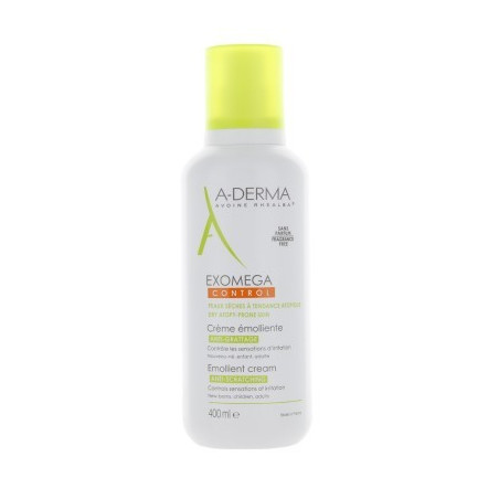 ADERMA EXOMEGA Emollient Cream Face & Body Pump Bottle 400ml