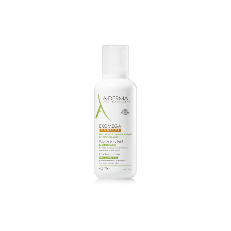 ADERMA EXOMEGA Baume Emollient Flacon pompe 400ml ADERMA EXOMEGA Baume Emollient Flacon pompe 400ml