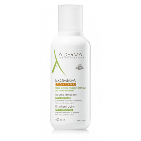 ADERMA EXOMEGA Baume Emollient Flacon pompe 400ml