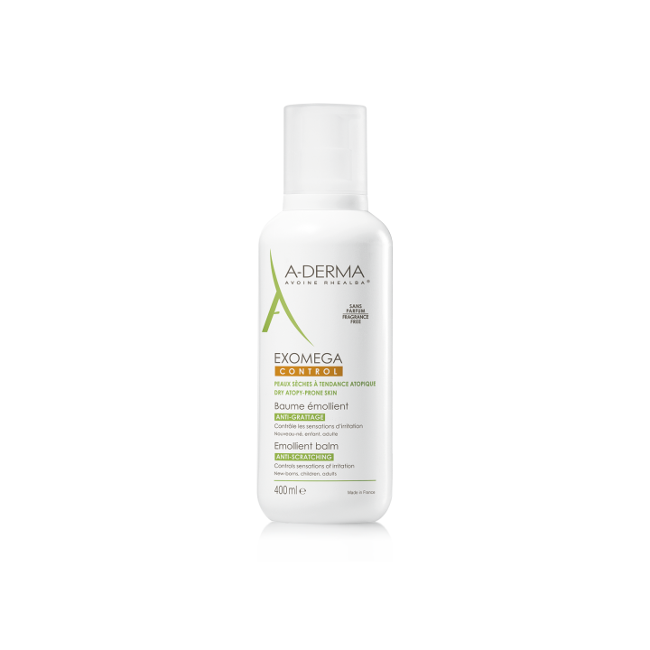 ADERMA EXOMEGA Baume Emollient Flacon pompe 400ml