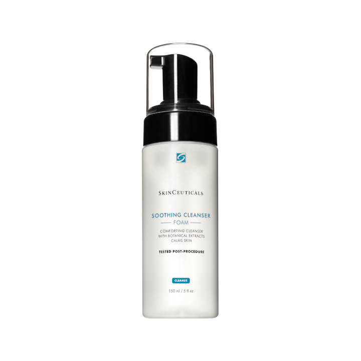 Skinceuticals Soothing Cleanser Mousse nettoyante et apaisante. Flacon pompe 150ml