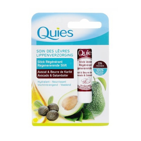 STICK REGENERANT 100% NATUREL AVOCAT ET BEURRE DE KARITE 4.5G 