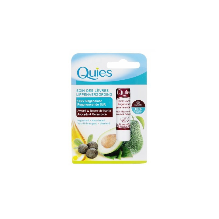 100% NATURAL REGENERATING STICK WITH AVOCADO AND KARITE BUTTER 4.5G 
