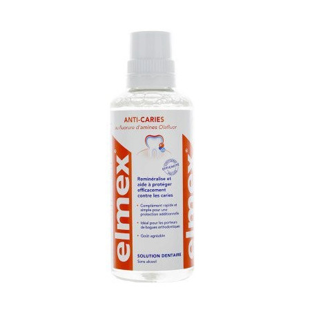 ELMEX ANTI-CAVITY DENTAL SOLUTION 400ML