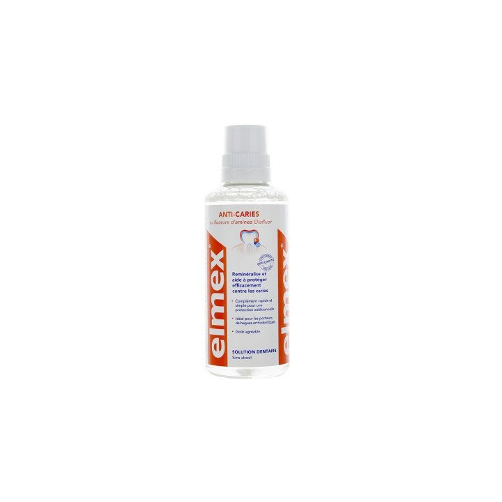 ELMEX SOLUTION DENTAIRE ANTI CARIES 400ML