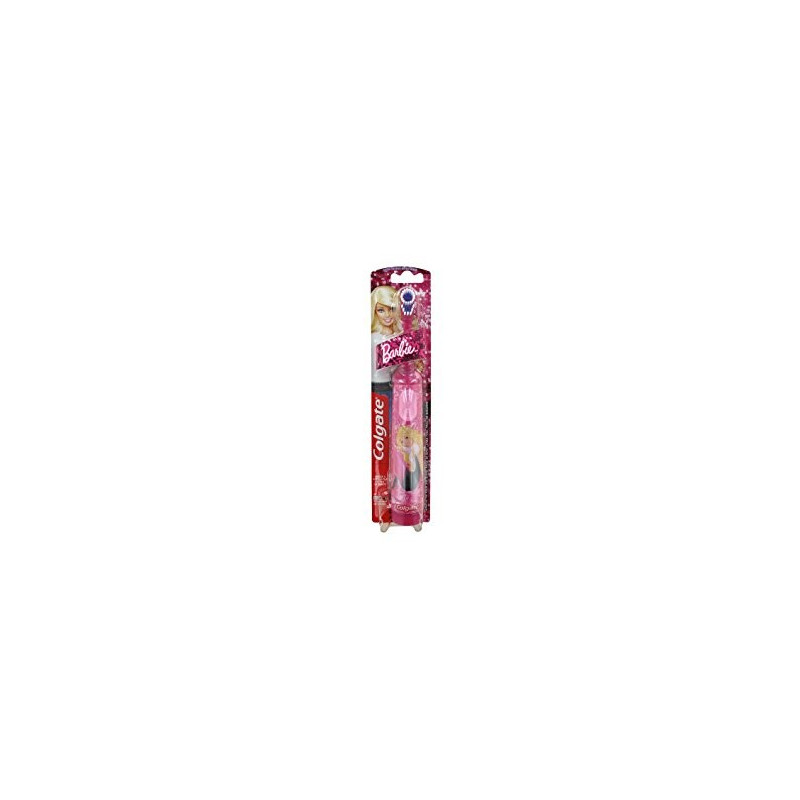 COLGATE BARBIE ELECTRIC TOOTHBRUSH EXTRA SOFT 3 YEARS AND UP