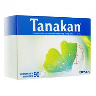 Tanakan 40mg 90 coated tablets