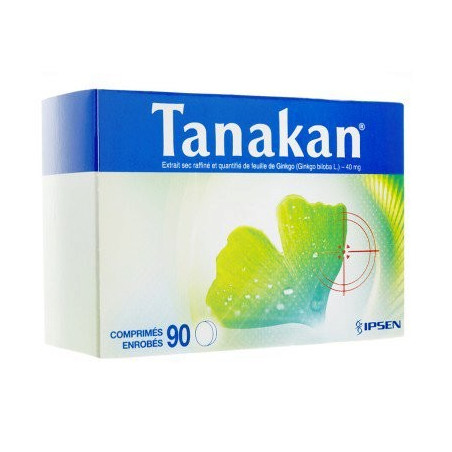 Tanakan 40mg 90 comprimés enrobés