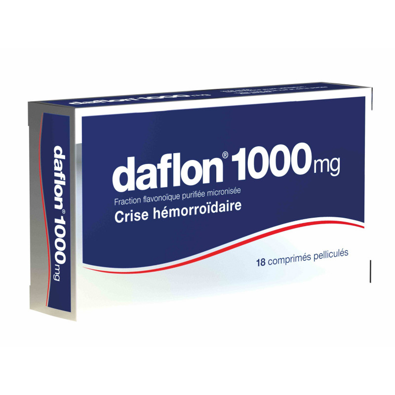 DAFLON 1000MG 18 COMPRIMES PELLICULES