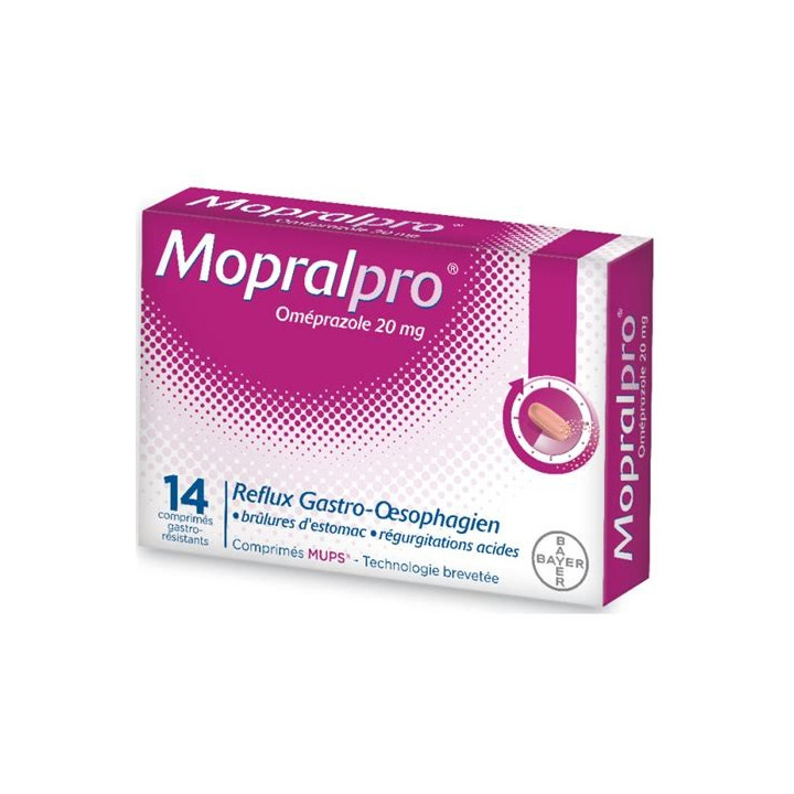 MOPRALPRO 14 GASTRO-RESISTANT TABLETS