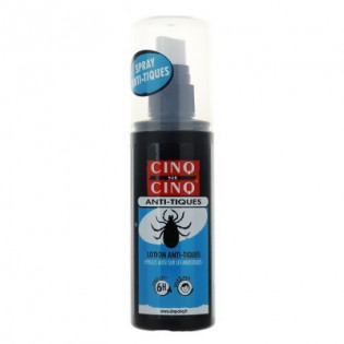 LOTION ANTI TIQUES CINQ SUR CINQ 100ML