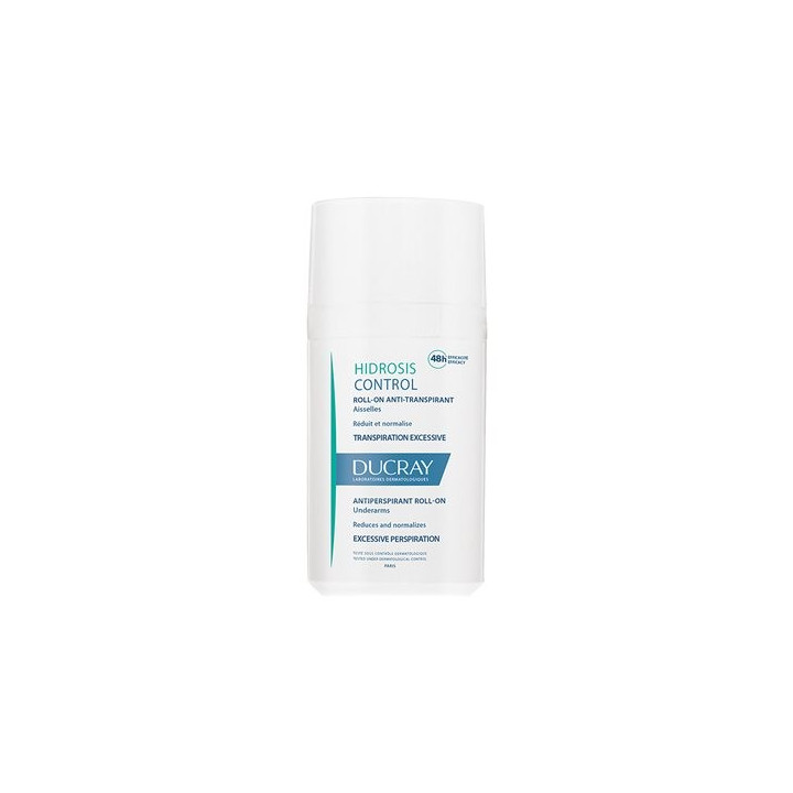 HYDROSIS CONTROL ROLL ON TRANSPIRATION EXCESSIVE AISSELLES 48H D'EFFICACITE DUCRAY