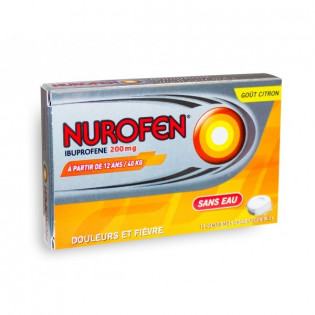 NUROFEN 200MG SANS EAU GOUT CITRON