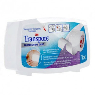 TRANSPORE 3M MICROPERFORE PLASTER 2.5*5M