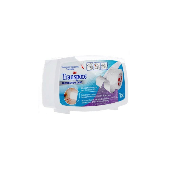 TRANSPORE 3M SPARADRAP MICROPERFORE 2.5*5M