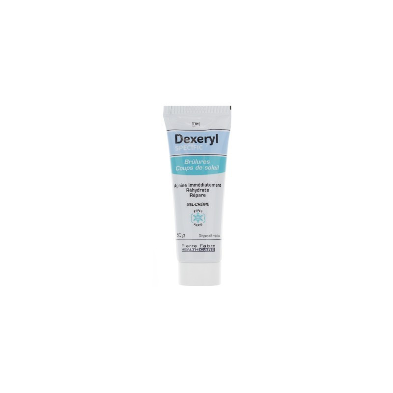 DEXERYL SPECIFIC SUNBURNS CREAM GEL 50G