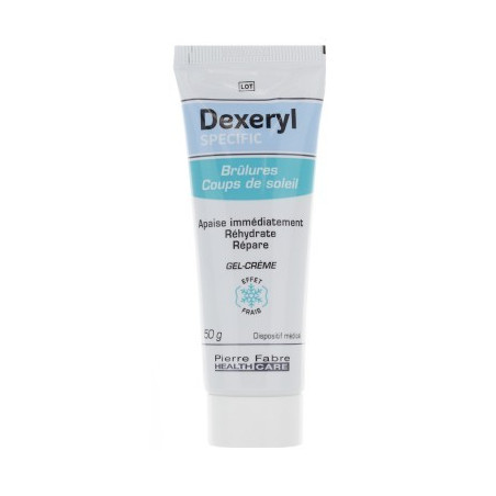 DEXERYL SPECIFIC SUNBURNS CREAM GEL 50G