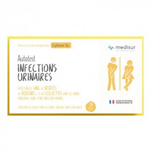 AUTOTEST INFECTIONS URINAIRES 3 TESTS MEDISUR 