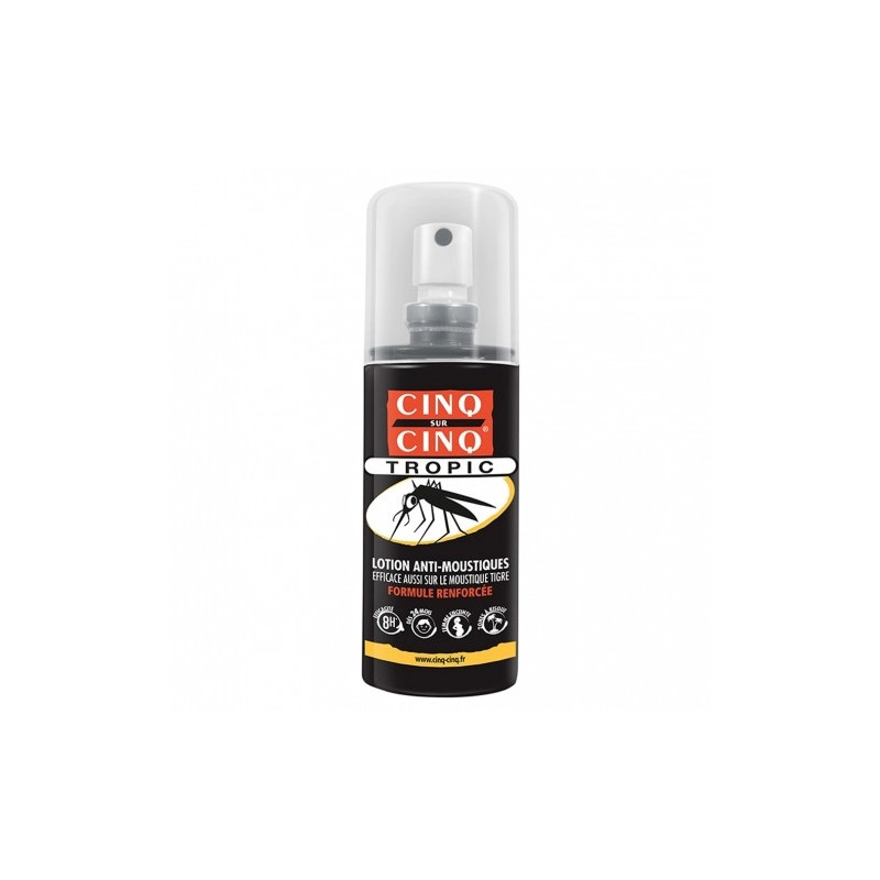 CINQ SUR CINQ LOTION ANTI MOUSTIQUES TROPIC 75ML CINQ SUR CINQ LOTION ANTI MOUSTIQUES TROPIC 75ML