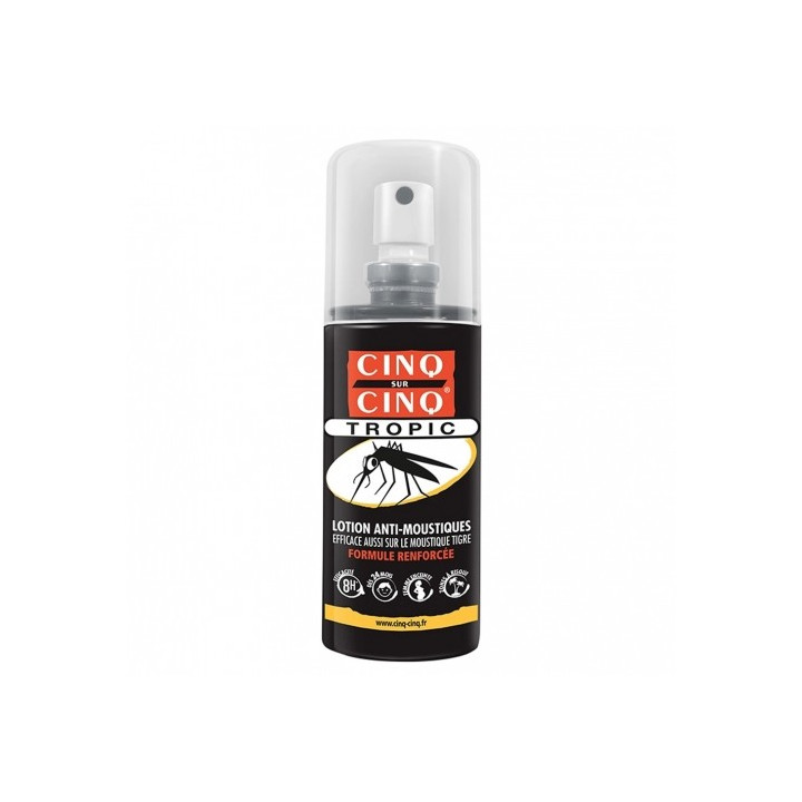 FIVE OUT OF FIVE MOSQUITO REPELLENT LOTION TROPIC 75ML