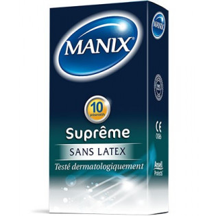 Manix Supreme without Latex. Box 10 condoms