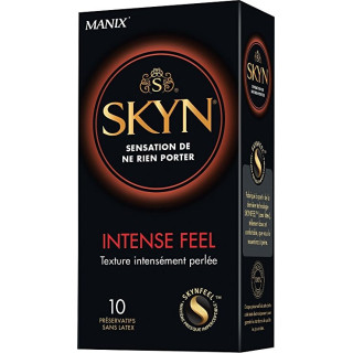 MANIX SKYN INTENSE FEEL 10 PRESERVATIFS SANS LATEX