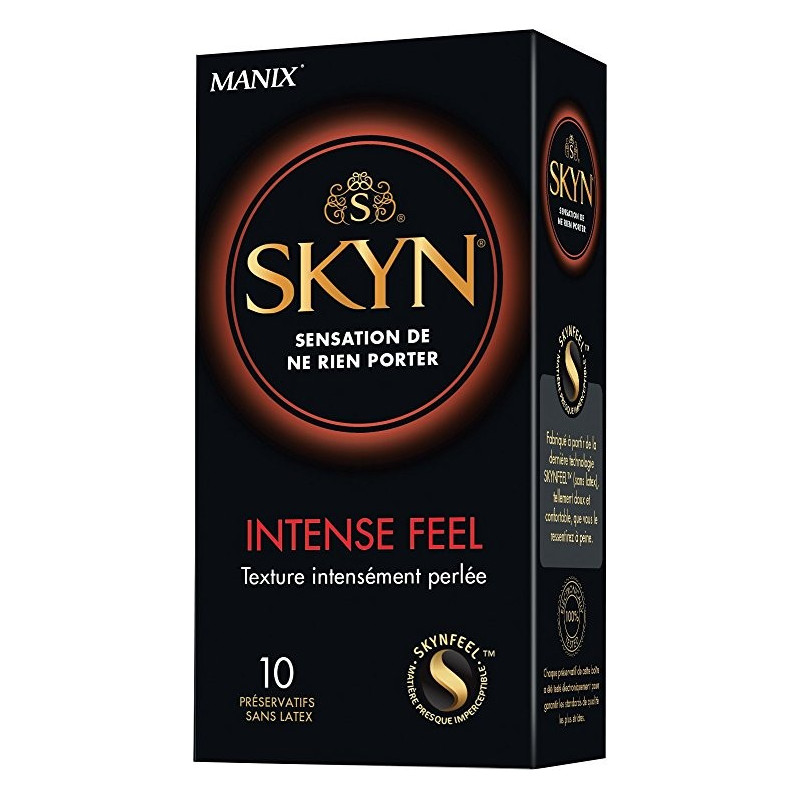 MANIX SKYN INTENSE FEEL 10 LATEX-FREE CONDOMS