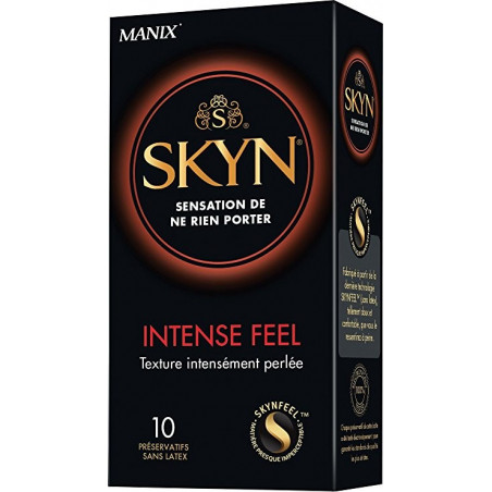 MANIX SKYN INTENSE FEEL 10 LATEX-FREE CONDOMS