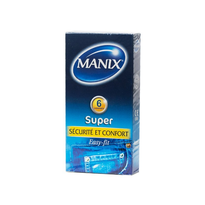 Manix Super Easy Box of 6 Condoms