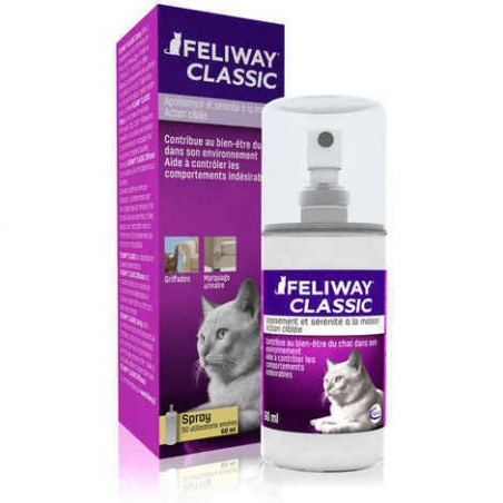 FELIWAY CLASSIC CAT WELLNESS SPRAY 60ML 
