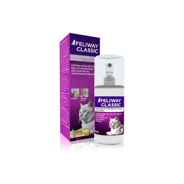 FELIWAY CLASSIC CAT WELLNESS SPRAY 60ML 