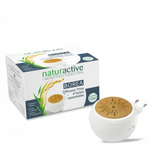 NATURACTIVE BOREA DIFFUSEUR PRISE D'HUILES ESSENTIELLES 