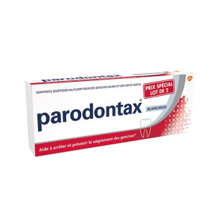 PARODONTAX BLANCHEUR LOT OF 2 OF 75ML