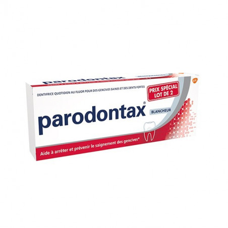 PARODONTAX BLANCHEUR LOT DE 2 DE 75ML