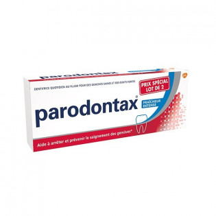 PARODONTAX FRAICHUR INTENSE LOT DE 2 DE 75 ML 