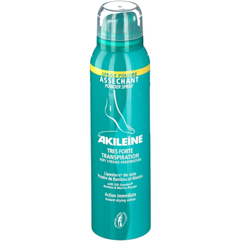 AKILEINE SPRAY POUDRE ASSECHANT POUR TRES FORTE TRANSPIRATION 150ML