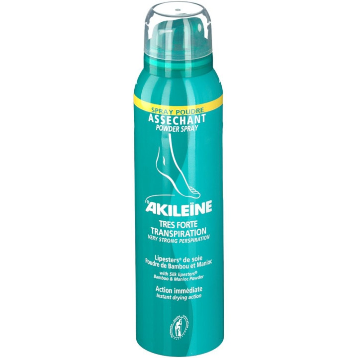 AKILEINE POWDER SPRAY FOR VERY HEAVY PERSPIRATION 150ML