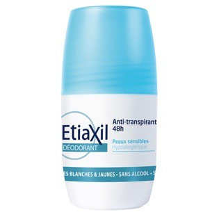 ETIAXIL ANTI TRANSPIRANT 48H PEAUX SENSIBLES ROLL ON LOT DE 2 DE 50ML 